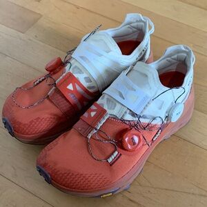 Altra Coral and White BOA Trail Running Slip-Ons